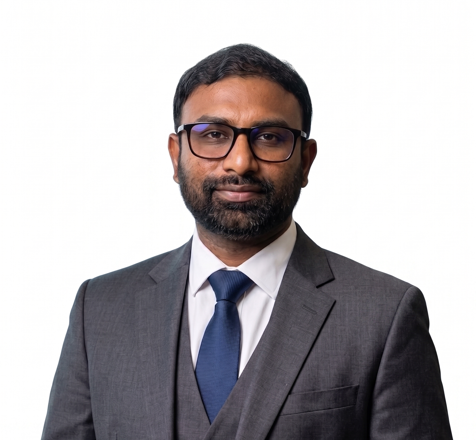 Portrait of T. Sandeep, Founder and CEO of Movie Vault